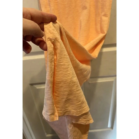 Universal Thread Dress Coral Orange Ruffle Tank Midi Sleeveless NWT Large - Picture 6 of 7